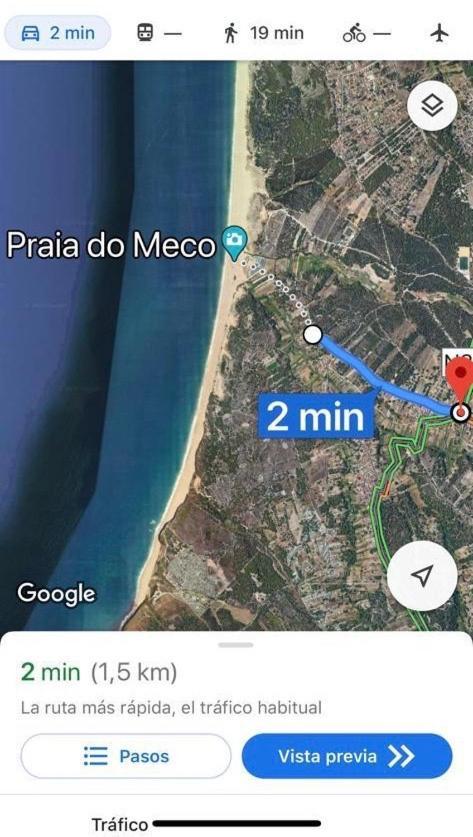 Casinha Azul Near Meco Beach เซซิมบรา ภายนอก รูปภาพ